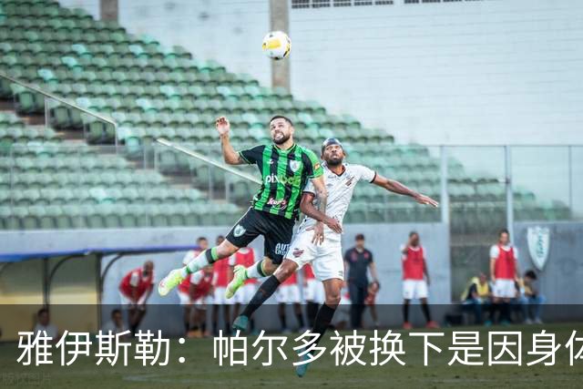 雅伊斯勒：帕尔多被换下是因身体不适；未来他可能更多踢边路